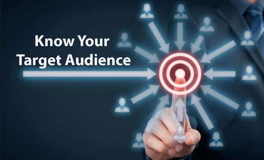 Know Your Target Audience Know Your Target Audience